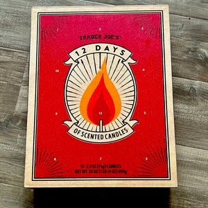 Trader Joes 12 days of Christmas candles